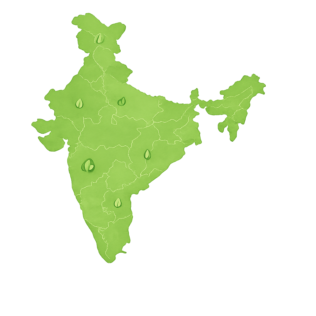 India Government Schemes Coverage Map